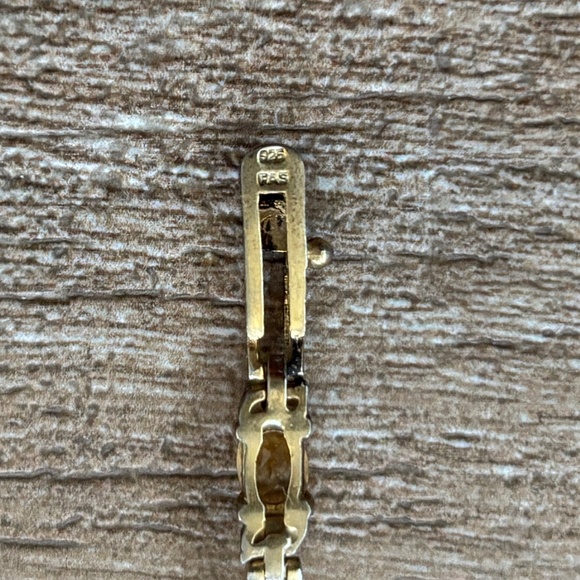 Vintage FAS Gold Vermeil over Sterling Silver Bracelet - Picture 5 of 6